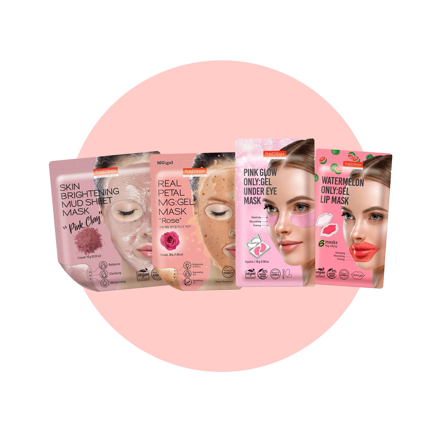 Combo “Purederm Pink”