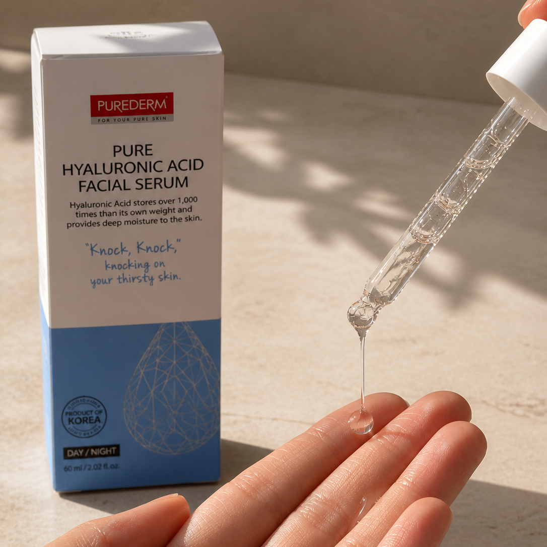 Pure Hyaluronic Acid Facial Serum | Sérum Facial reafirmante