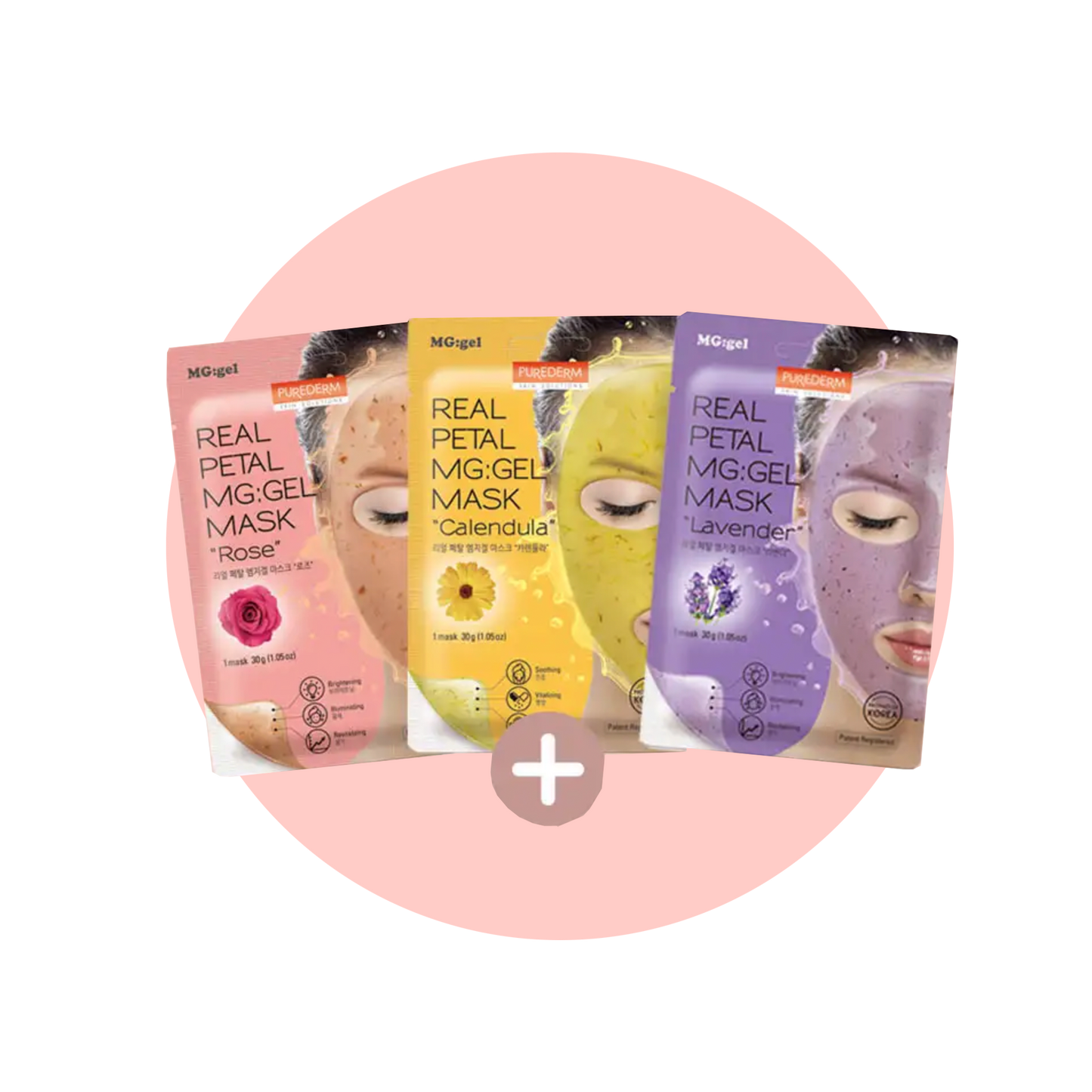 Combo "Mg:gel mask x6"