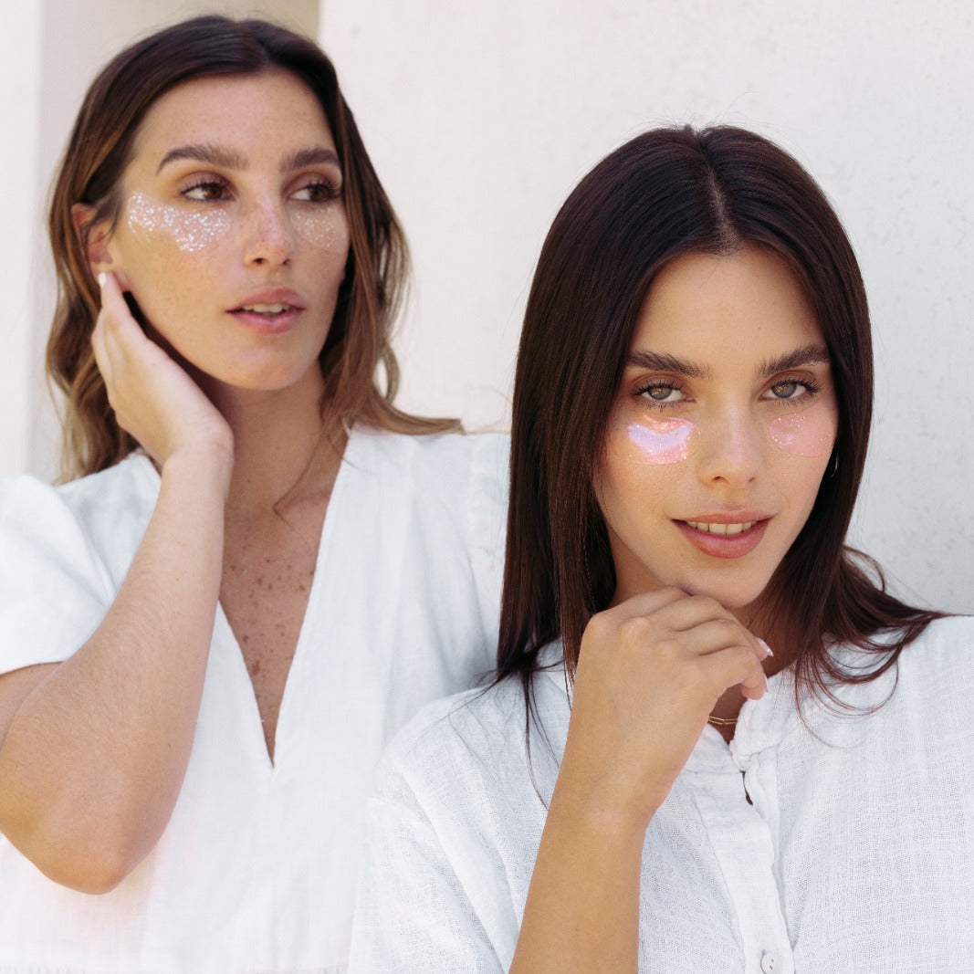 Pink Glow Only:Gel Under Eye Mask | Parches Contorno de Ojos Hidratantes