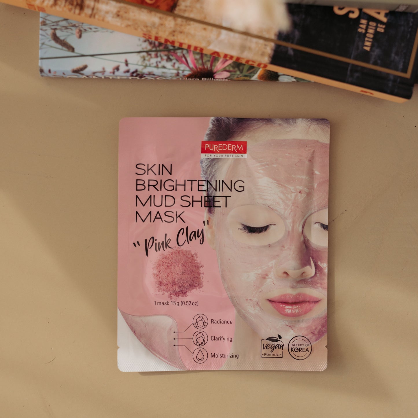 Skin brightening mud mask “pink clay” | Mascarilla de Arcilla Iluminadora