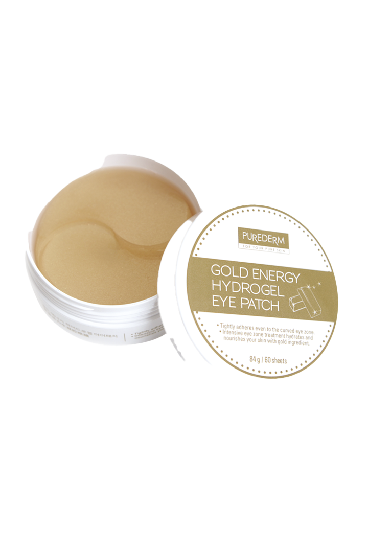Gold energy hydrogel eye patches – Parches hydrogel firmeza