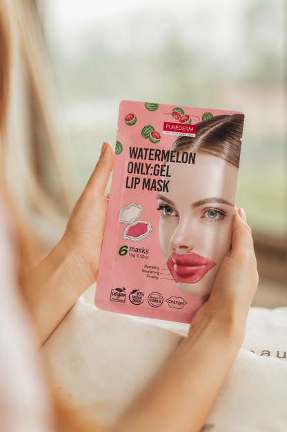 Watermelon only:gel lip mask