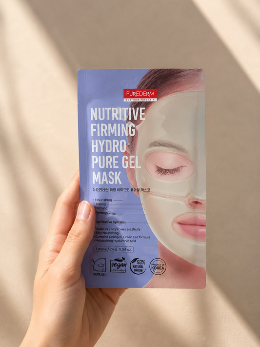 Nutritive firming hydrogel mask – Mascarilla hydrogel nutritiva