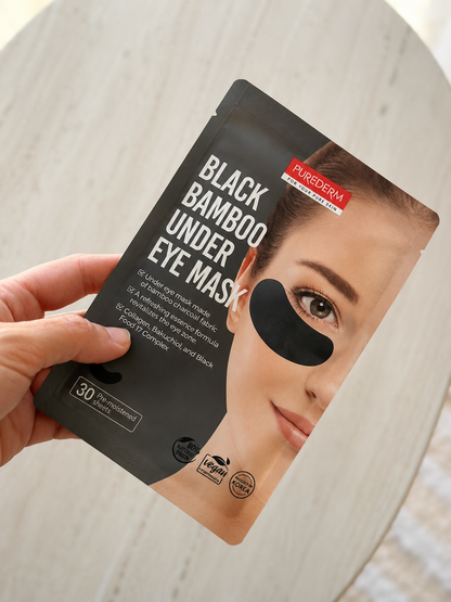 Black Bamboo Under Eye Mask