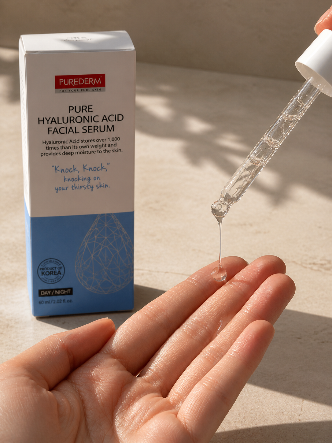 Pure Hyaluronic Acid Facial Serum | Sérum Facial reafirmante