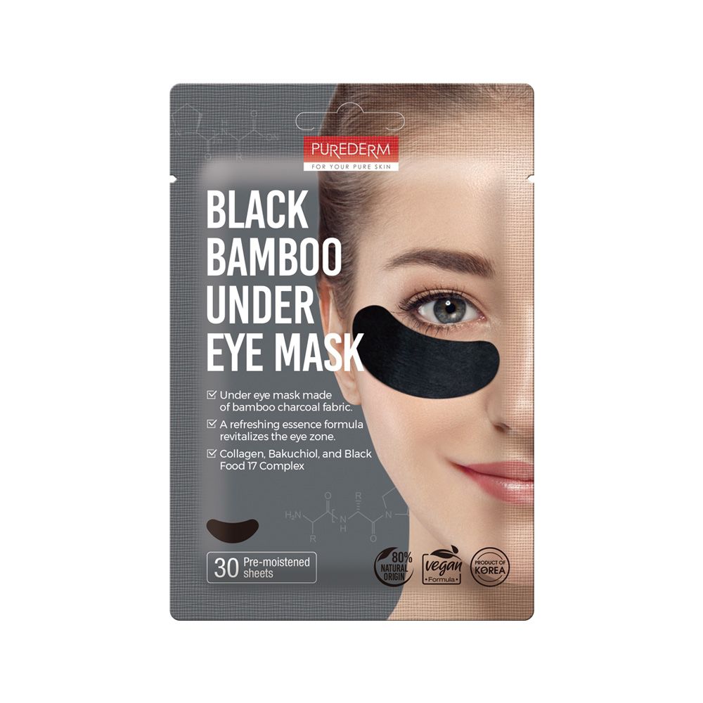 Black Bamboo Under Eye Mask