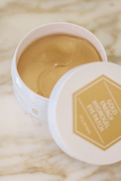 Gold energy hydrogel eye patches – Parches hydrogel firmeza