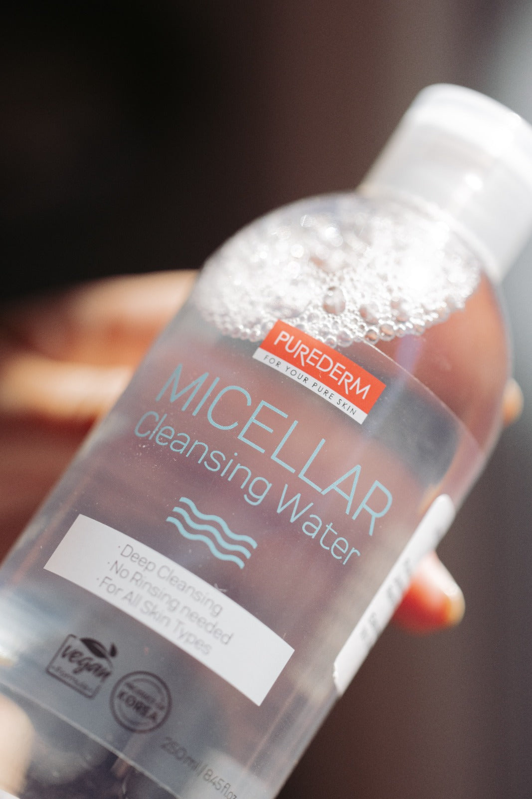 Micellar cleansing water – Agua micelar con ácido hialurónico