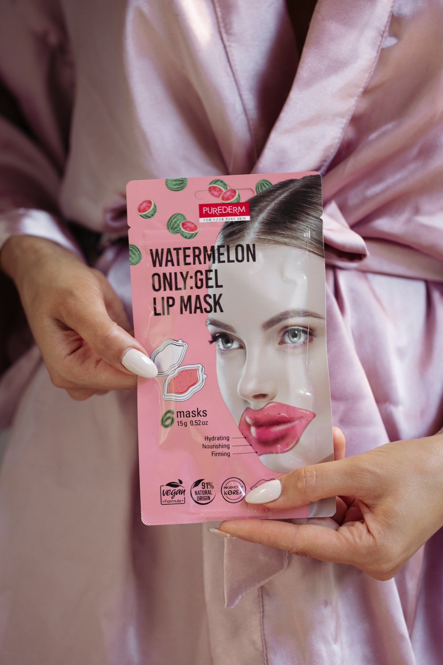 Watermelon only:gel lip mask