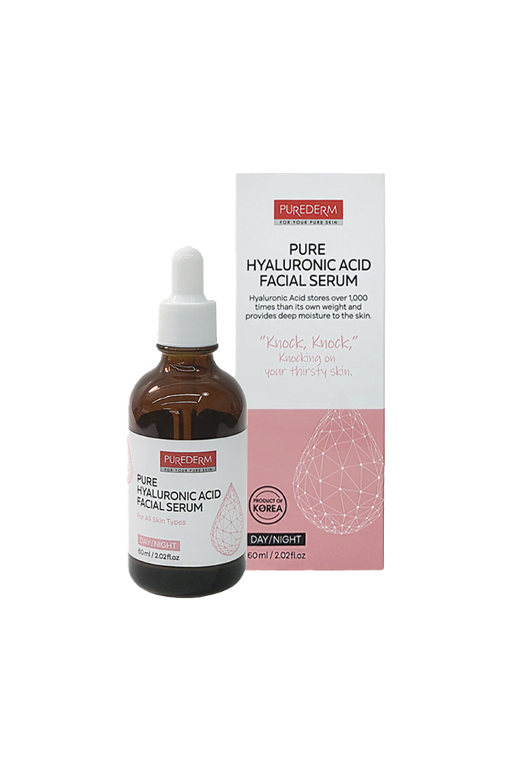 Pure hyaluronic acid facial serum – Sérum facial ácido hialurónico