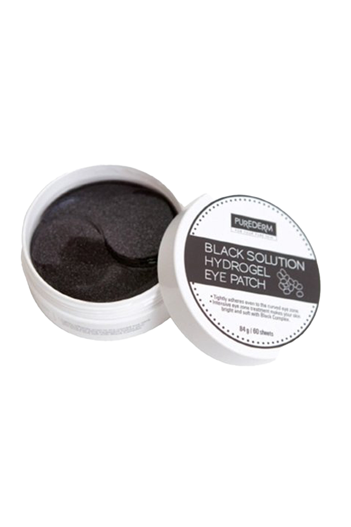 Black solution hydrogel eye patches – Parches hydrogel ojeras de cansancio