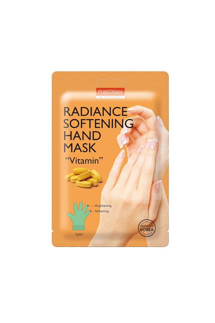 Radiance Softening Hand Mask “Vitamin” – Máscara de manos humectante nutritiva, suavizante e iluminadora